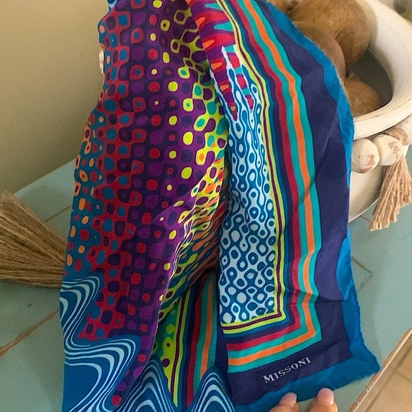 Missoni Accessories - Missoni Silk Print Scarf from Neiman Marcus